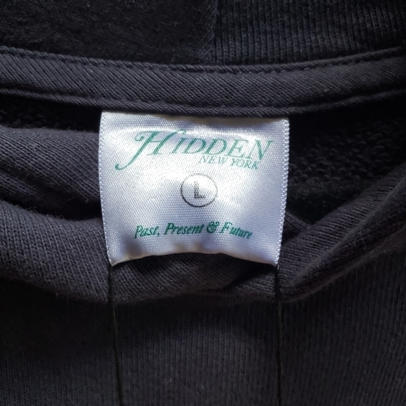 Hidden New York x Star Trak Landing Black Hoodie Size Large - Picture 6 of 13